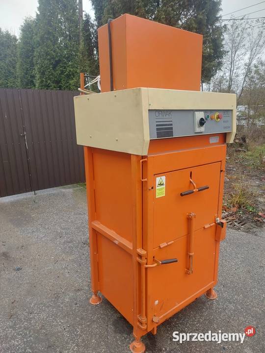 Belownica zgniatarka prasa do foli kartonu łódzkie Drzewica