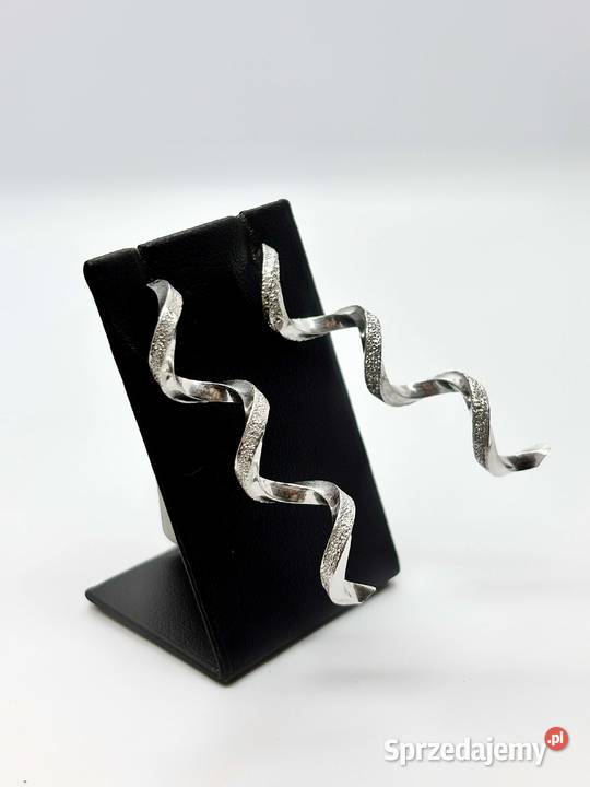 Srebrne kolczyki pr 925 606g Sztyft Elbląg