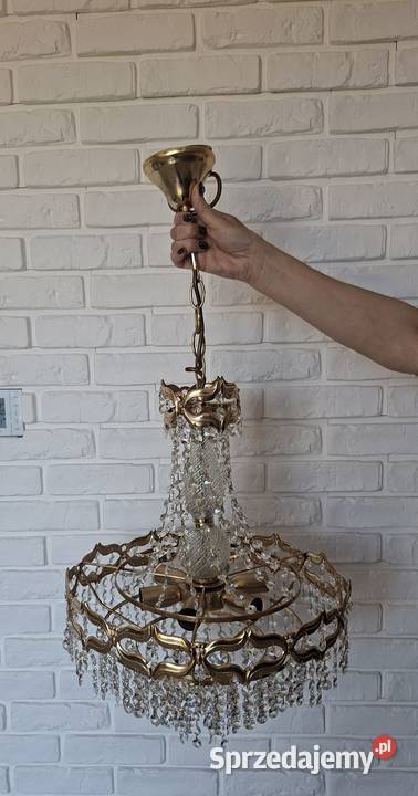 Żyrandol z kryształkami Bydgoszcz