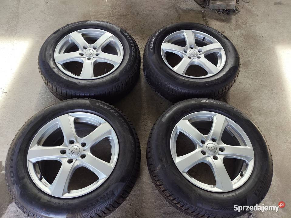 Koła alufelgi 17 5x1143 nowe opony zimowe 21565 sprzedam