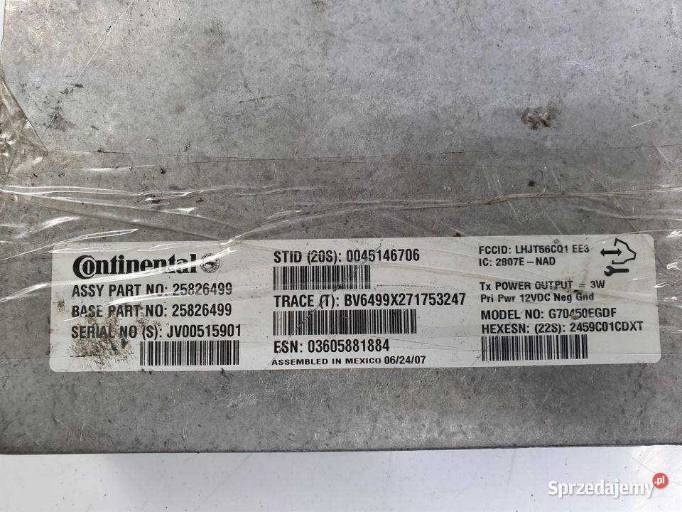 MODUŁ GMC YUKON XL 25826499 Lipno