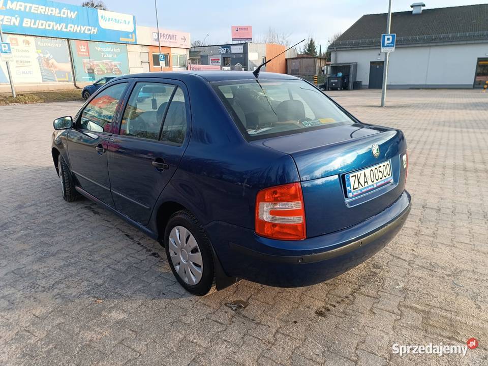 Skoda Fabia I Sedan 12 64 2006 r pierwszy Szczecin sprzedam
