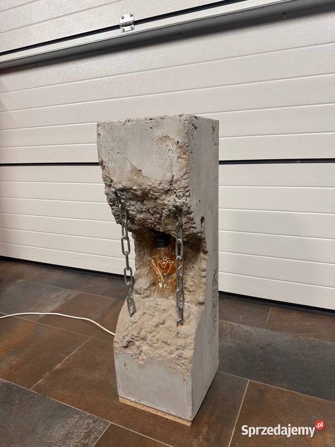 Lampa z betonu śląskie Tychy