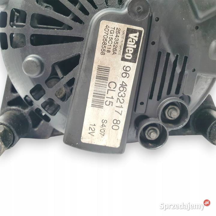 ALTERNATOR Peugeot Berlingo Partner 16 HDI Valeo lubelskie Chełm