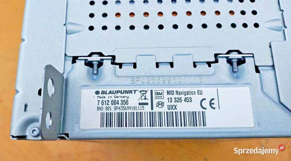 OPEL INSIGNIA RADIO NAWIGACJA 13326453