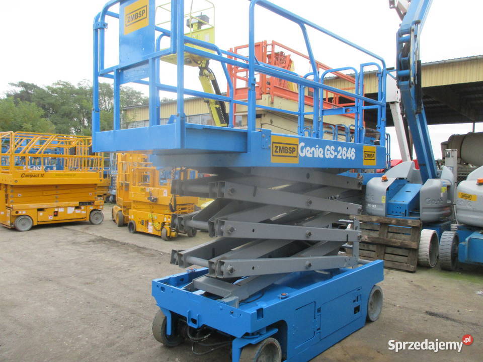 Podnośnik nożycowy zwyżka 10 m Genie GS2646 NOWE