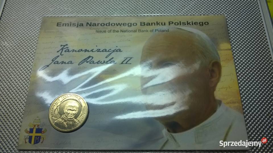 moneta 2 Kanonizacja Jana Pawła II blister 02134 Warszawa