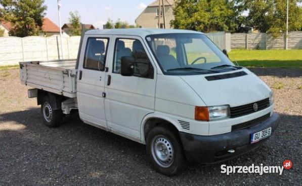 Volkswagen T4 Doka skrzyniowy 6 os 25 TDI Nakło