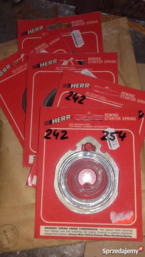 Sprężyna rozrusznika Husqvarna 242254 Leśnictwo śląskie sprzedam