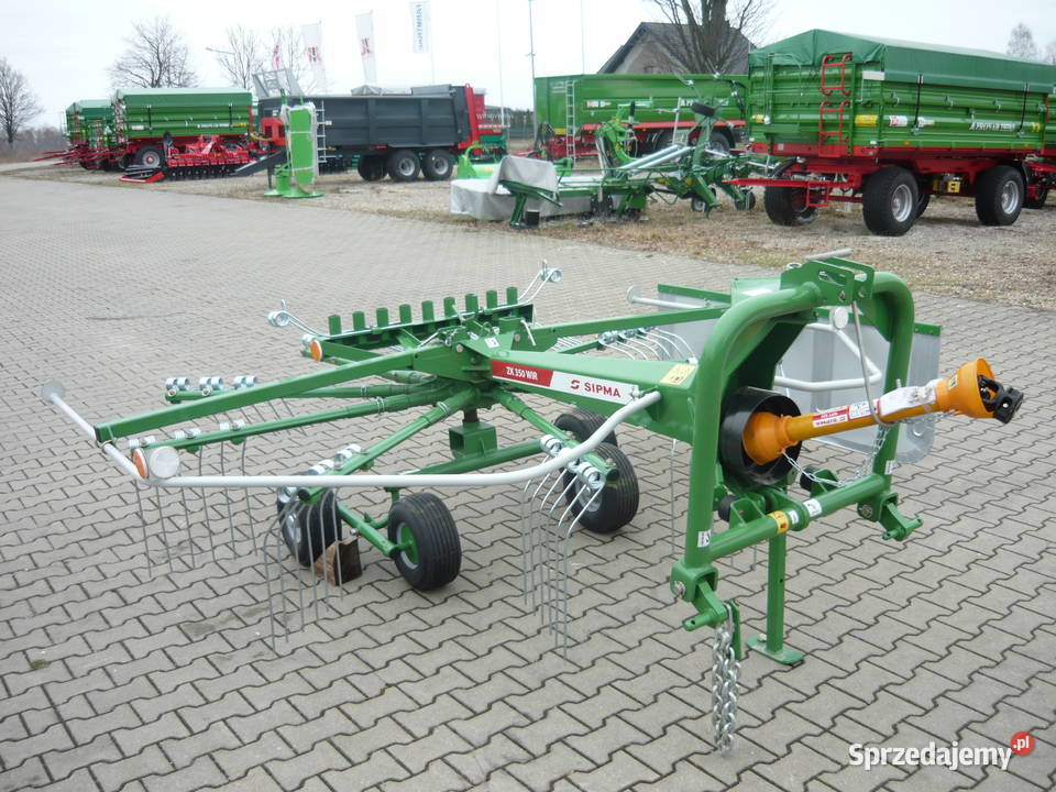 Nowa Zgrabiarka Sipma ZK350Wir 35m tandem Rychwał