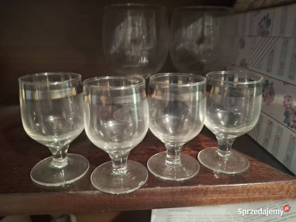 Kieliszki szklane mazowieckie Warszawa