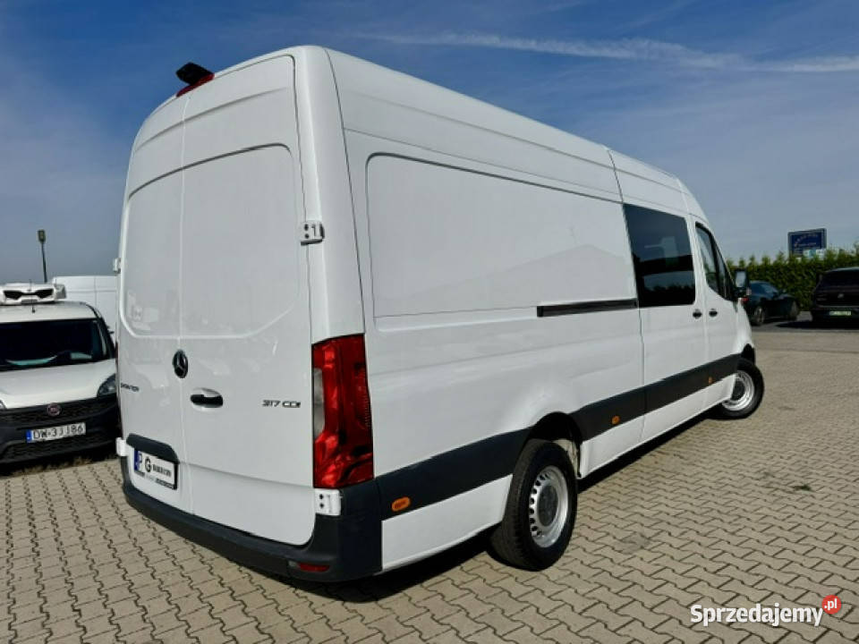 Mercedes Sprinter SALON 317 170 DOKA 7 OSÓB Mercedes-Benz wielkopolskie Leszno