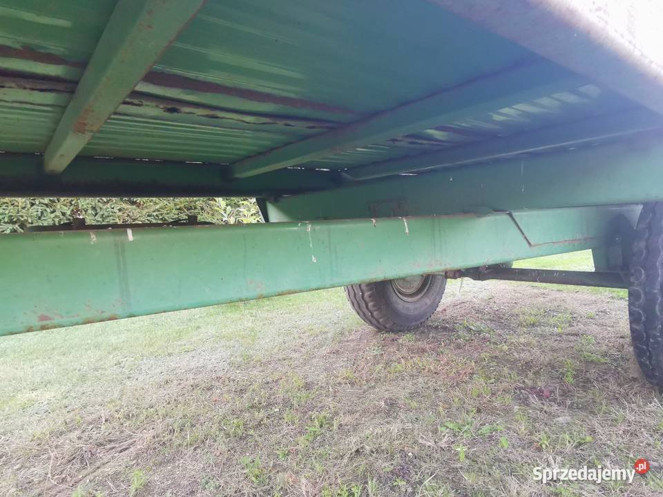 Rama przyczepa jednoosiowa wywrotka rozrzutnik Pozostałe mazowieckie Sątrzaska