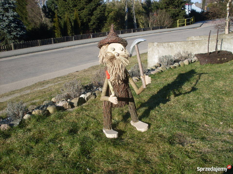 Krasnal szukający złota Niedarzyno