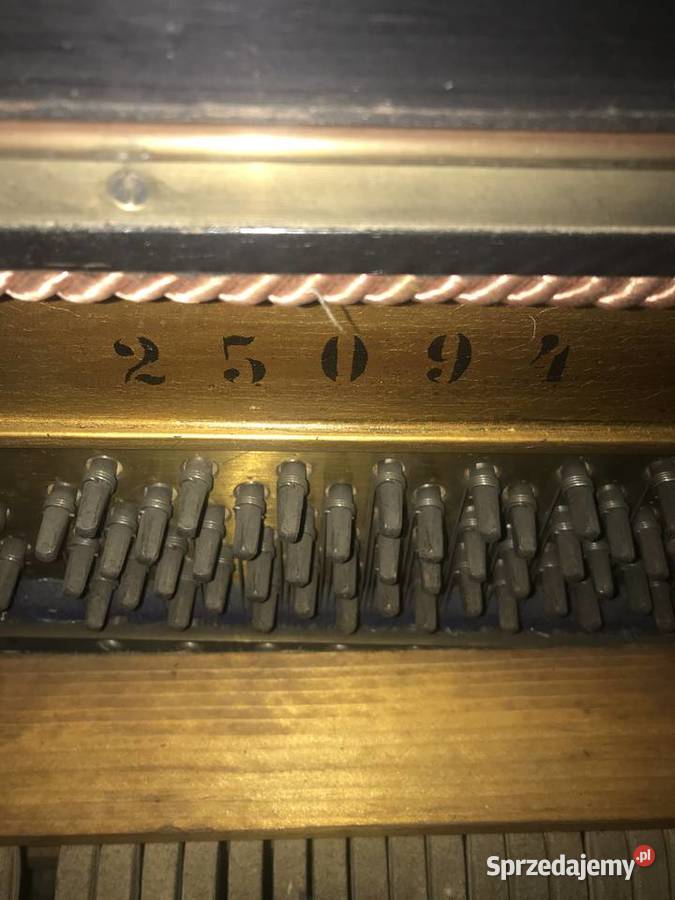 Pianino Petroff antyk Kultura i Rozrywka