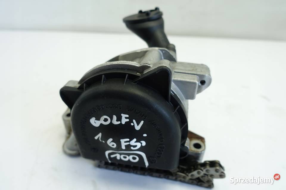 Vw Golf V 16 FSI POMPA OLEJU 03C103669E Blok silnika Chełm