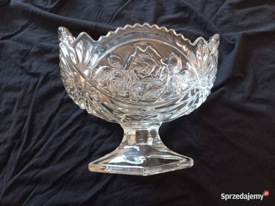Zabytkowa Żardiniera ART DECO huta Hortensja Porcelana i szkło mazowieckie Piastów