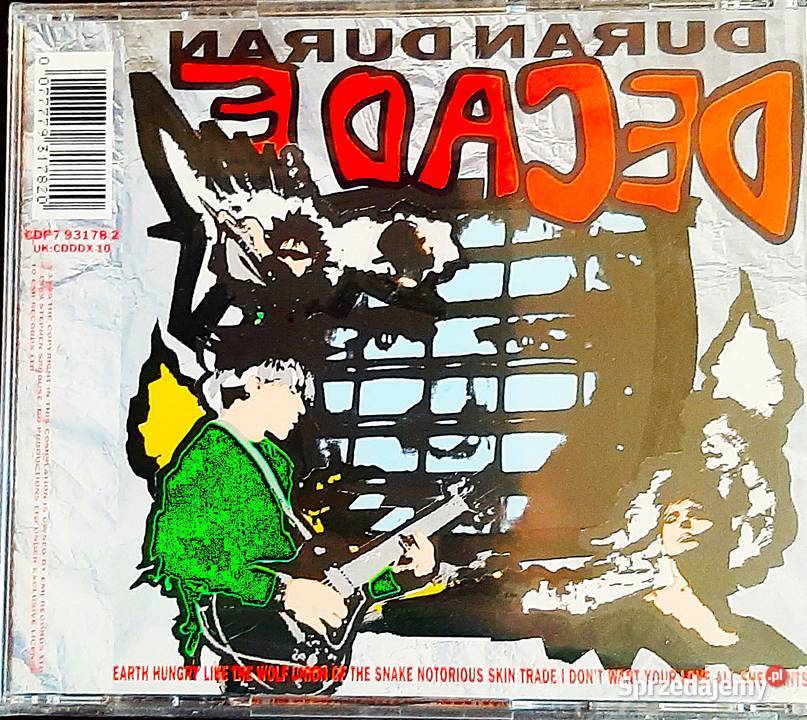 Wspaniały Album CD Duran Duran Decade CD Nowy rock Płyty i kasety