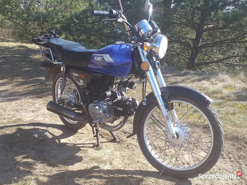 Sprzedam motorower Romet ogar 202 125 OKAZJA 125cm3 Kościerzyna