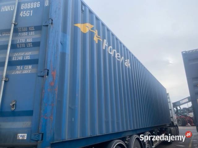 Kontener morski używany 40 HC 12 metrowy Biznes i Przemysł Tarnów