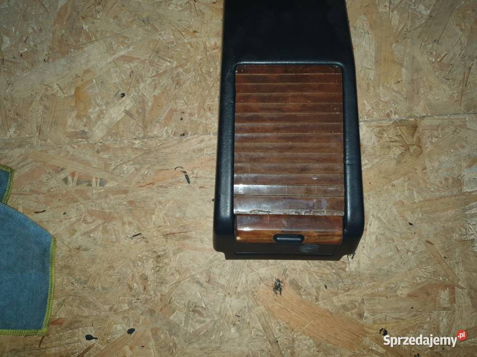 Schowek tunelu przedniego z roletą mercedes w124 Motoryzacja mazowieckie Warszawa