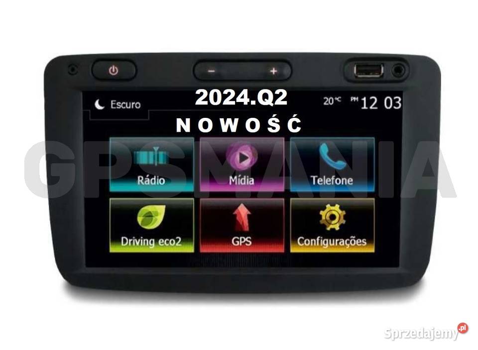 MAPA Media Nav Evolution 2024 Renault Dacia Opel łódzkie Aleksandrów Łódzki