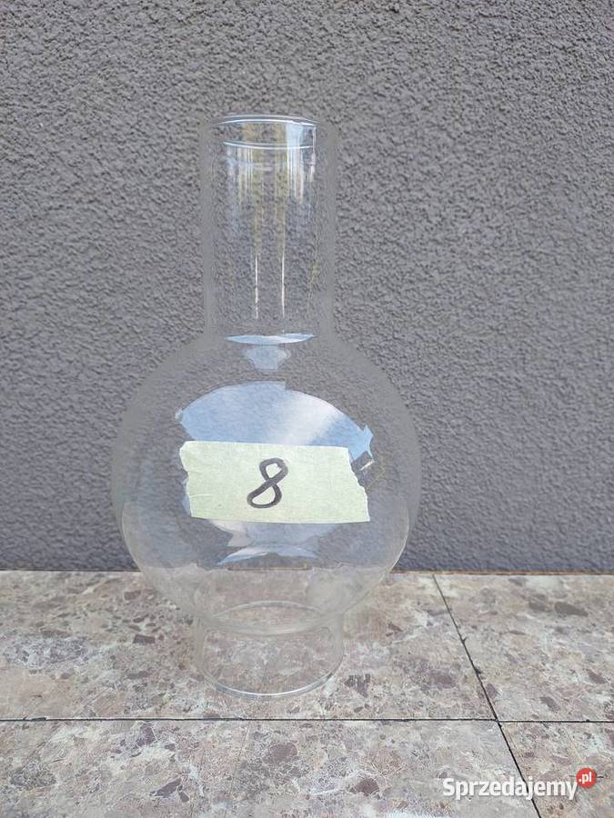 8 Klosz cylinder kominek starej lampy naftowej