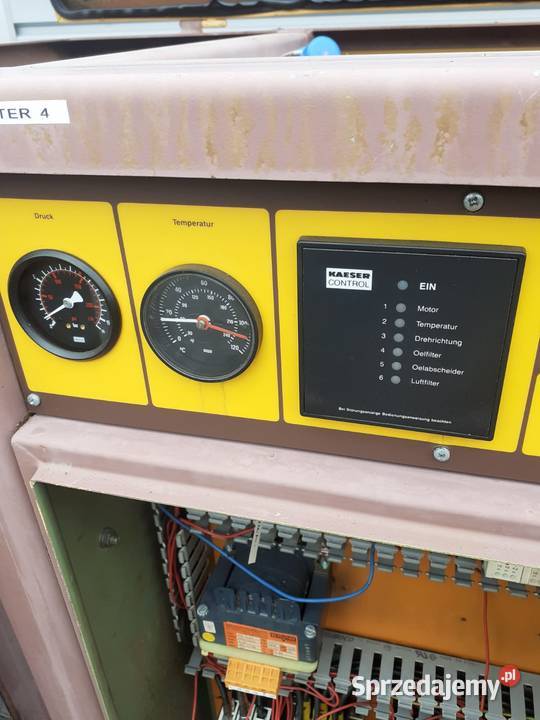Sprężarka śrubowa KAESER BS60 37kW 525m3min Kompresory Wilków
