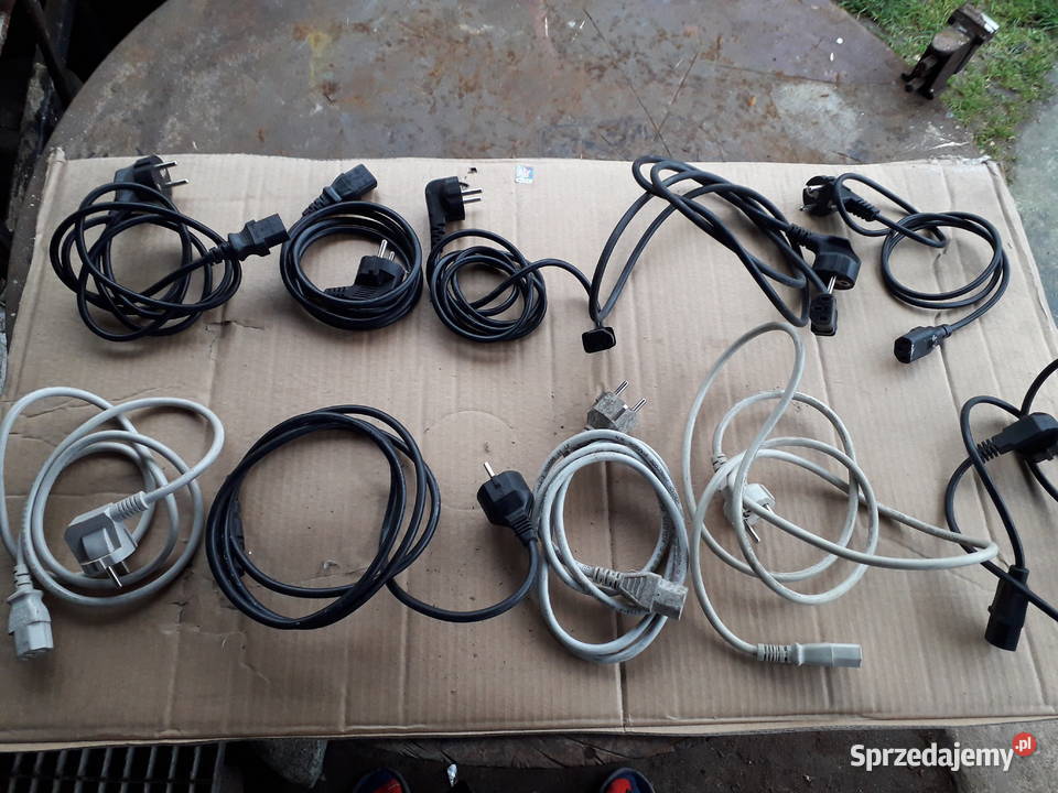 Kabel zasilający do komputera drukarki komputer śląskie Częstochowa