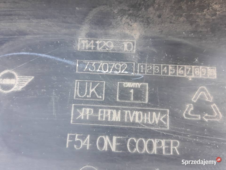 MINI COOPER F54 CLUBMAN SPOILER ZDERZAKA PRZÓD Międzychód sprzedam