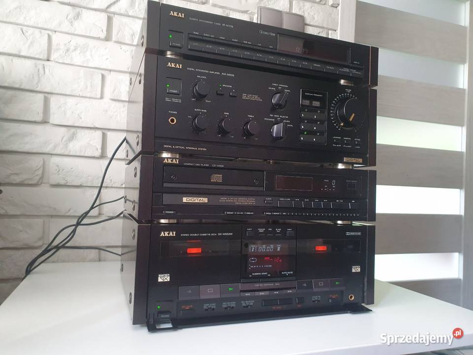 Wieża stereo AKAI AMM939 ATM739L GXM959W CDM959 pomorskie Solnica