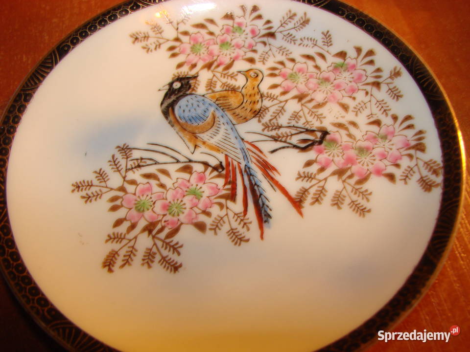 Kutani porcelanowy talerzyk Pruszcz Gdański