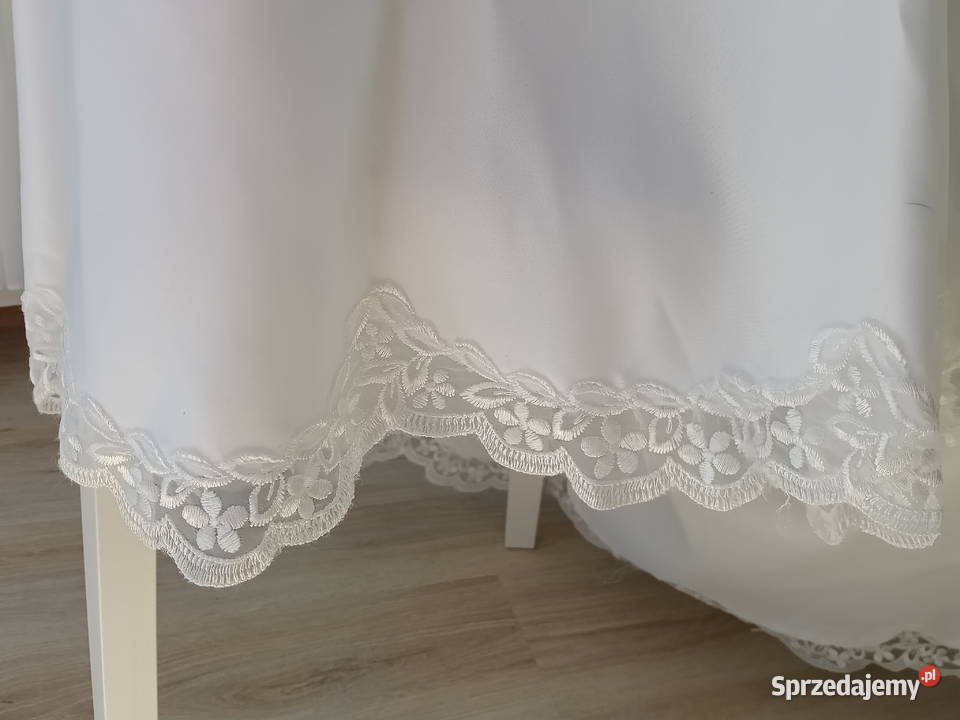 Sprzedam suknię ślubną z trenerem Rozmiar 38(M) Legionowo sprzedam