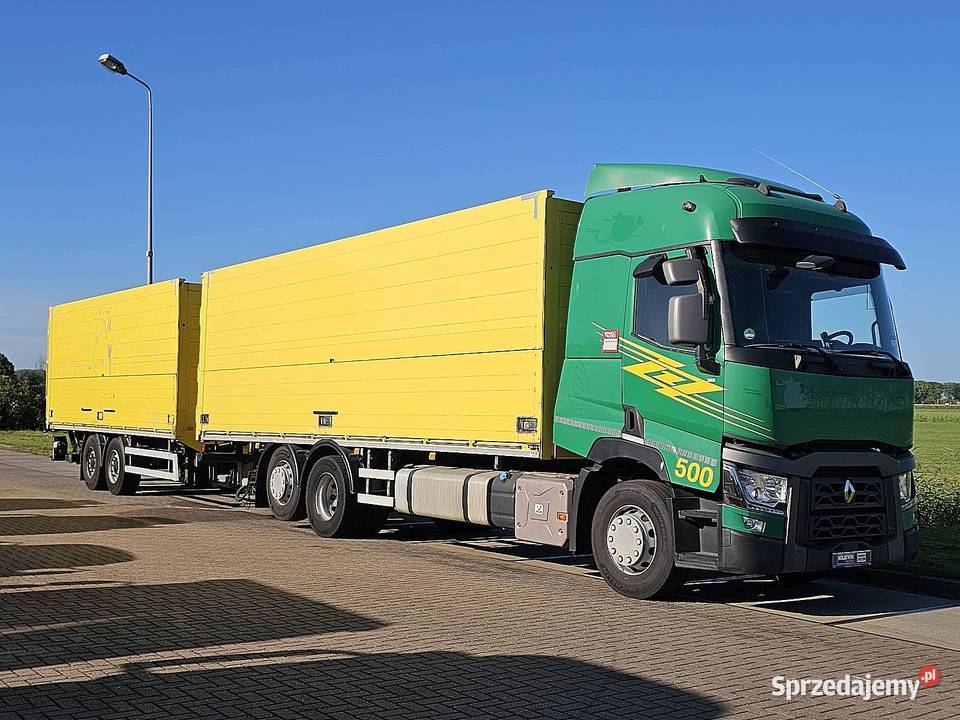 Renault T 460 6X2 STEER COMBI kontener 2016