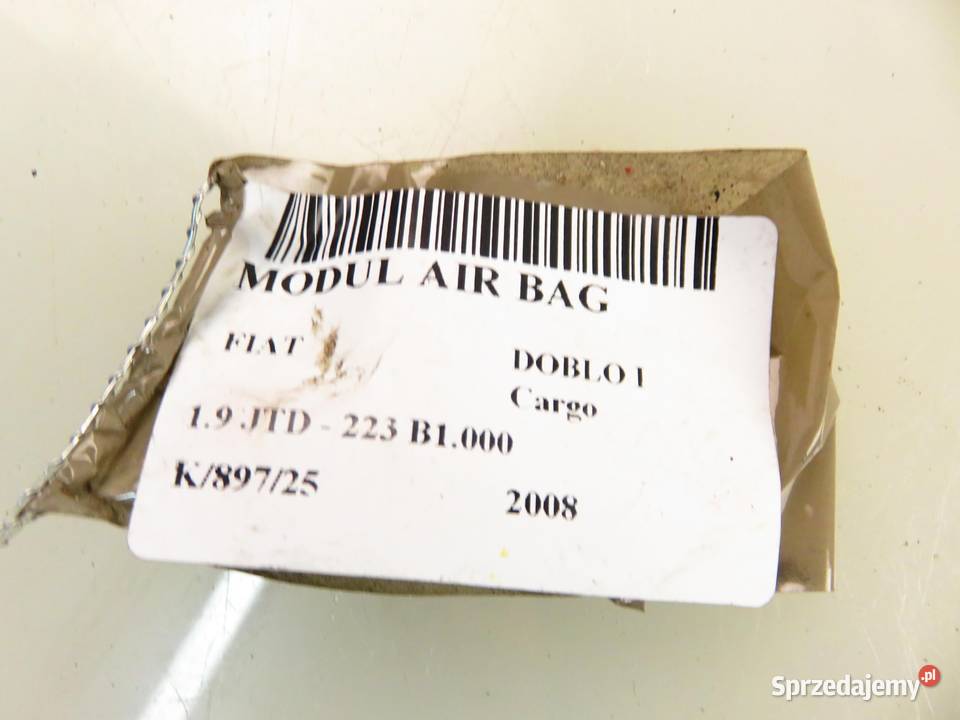 MODUŁ AIRBAG FIAT DOBLO I 51772804