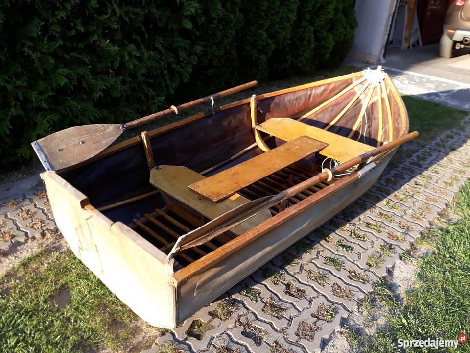 Łódka retro STYNKA lubelskie Włodawa