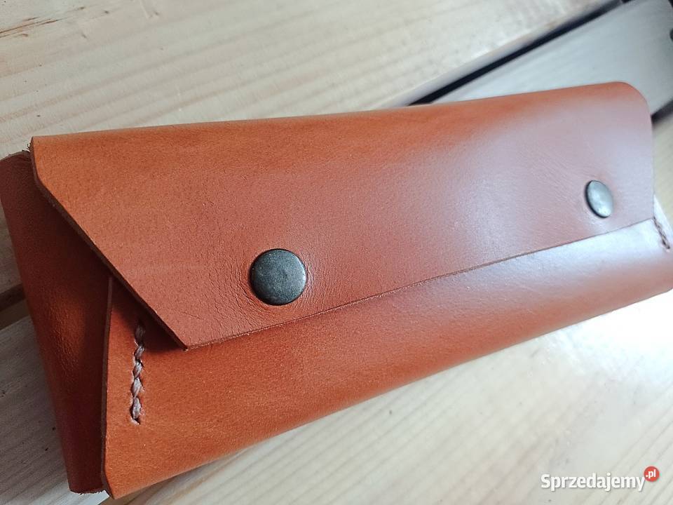 Piórnik ze skóry naturalnej Kielce