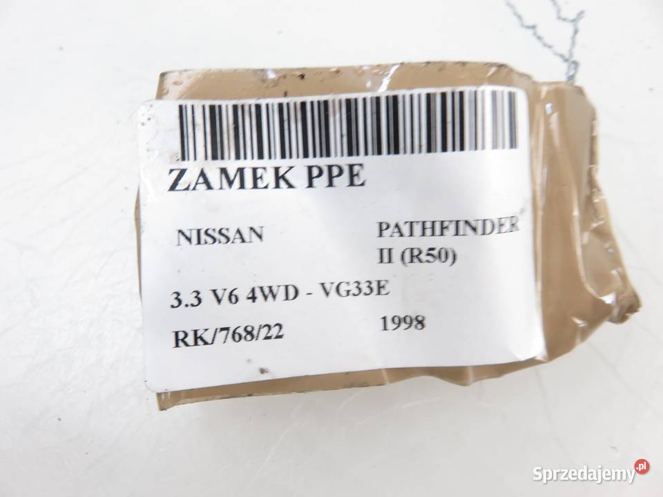 ZAMEK PRAWY PRZEDNI NISSAN PATHFINDER 805525P003