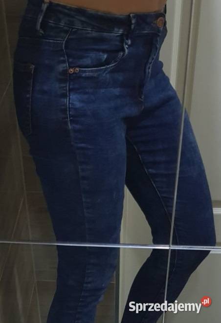 High waist Jeansy dżinsy spodnie damskie z Moda i Styl Kielce