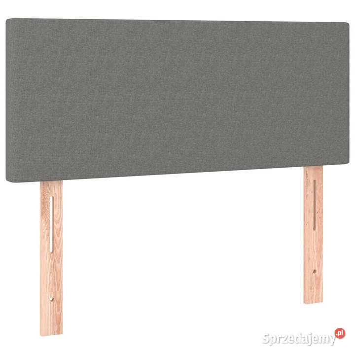 Zagłówek do łóżka z LED ciemnoszary 80x5x7888 sprzedam