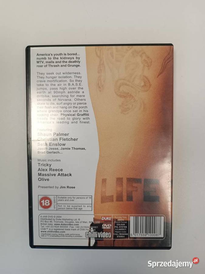 Physical Graffiti Life is Pain DVD łódzkie