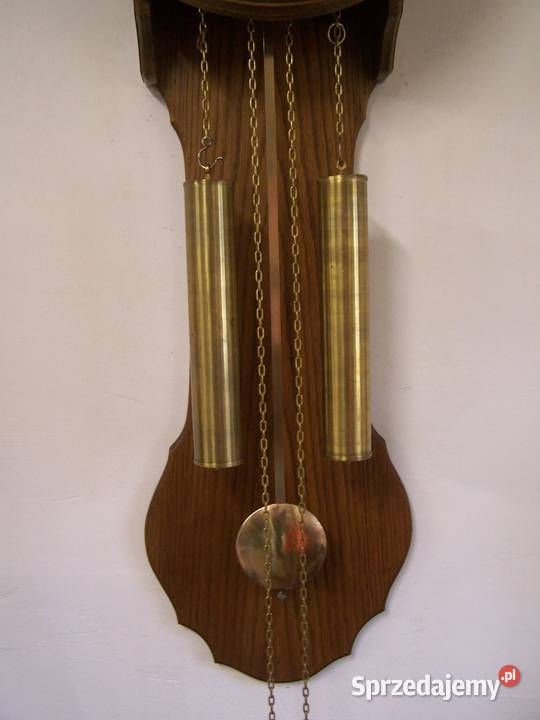 Zegar ścienny wahadłowy z napędem ciężarkowym Koszalin