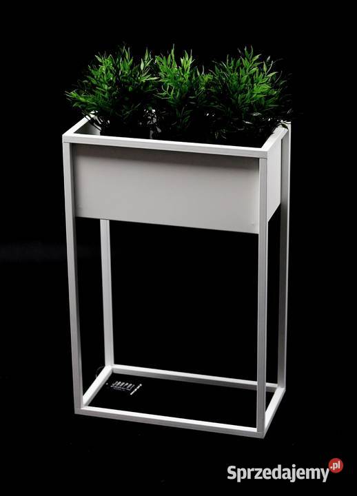 Kwietnik Metalowy Stojak 60x40 skrzynka LOFT Sobienie-Jeziory