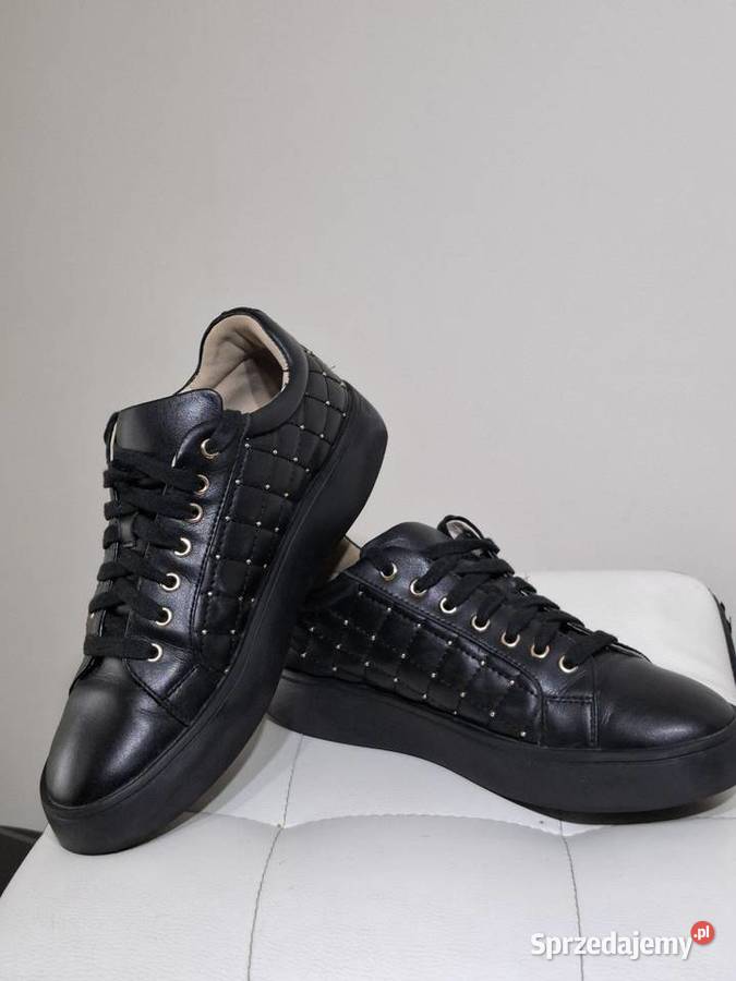 Buty 41 damskie skórzane sneakersy Wittchen czarny małopolskie Kraków