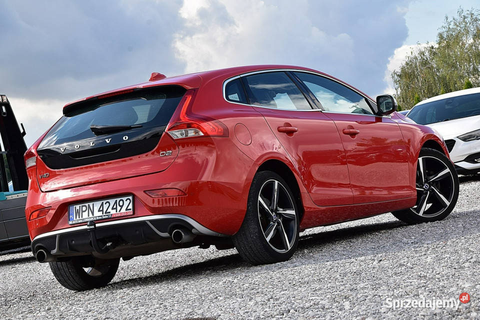 Volvo V40 20D2 120 RDesign Xenon Alcantara Led Hatchback Nowe Kucice
