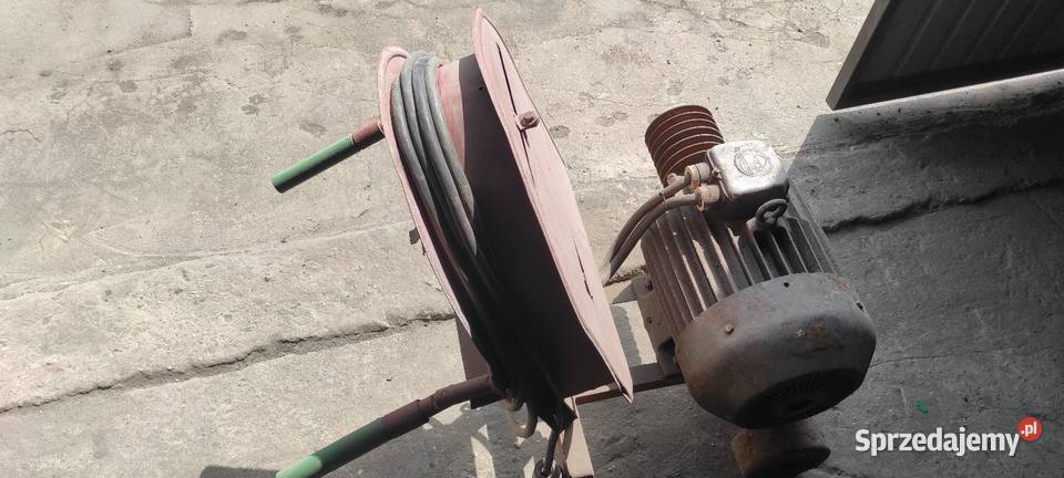 Silnik na wózku 10 kw 380v śrutownik dmuchawa Leziona