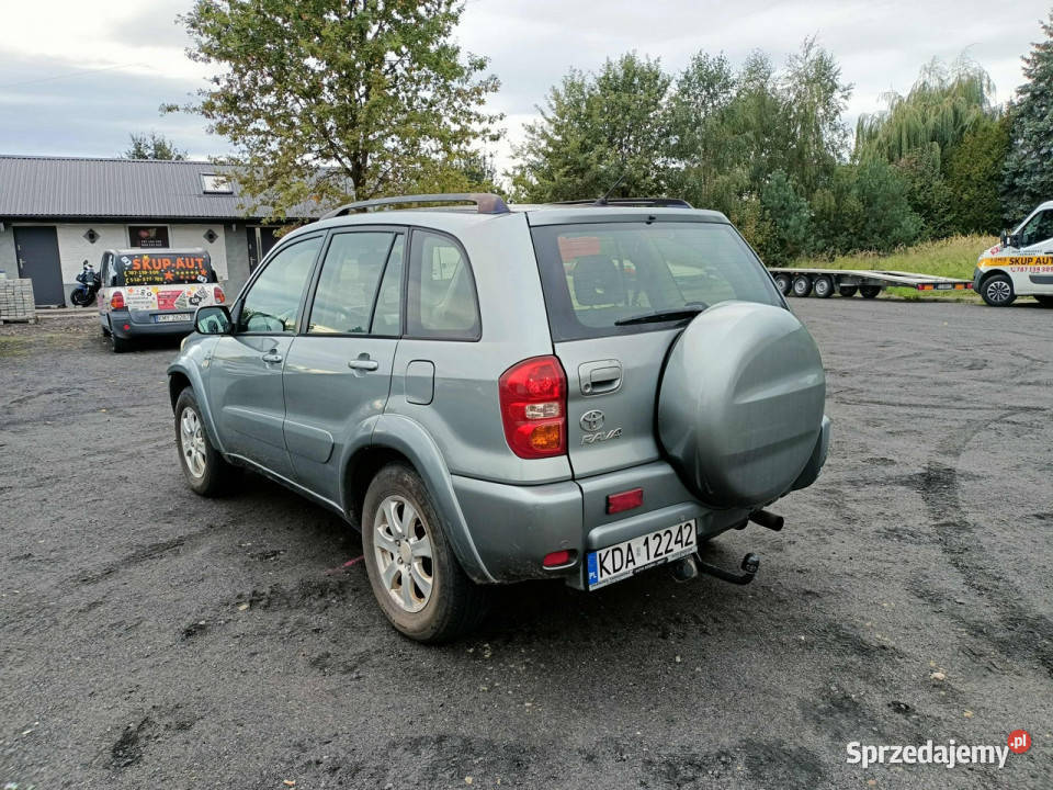 Toyota RAV4 Toyota Rav4 20D4D 115 05r 4x4 II srebrny RAV4 małopolskie Tarnów