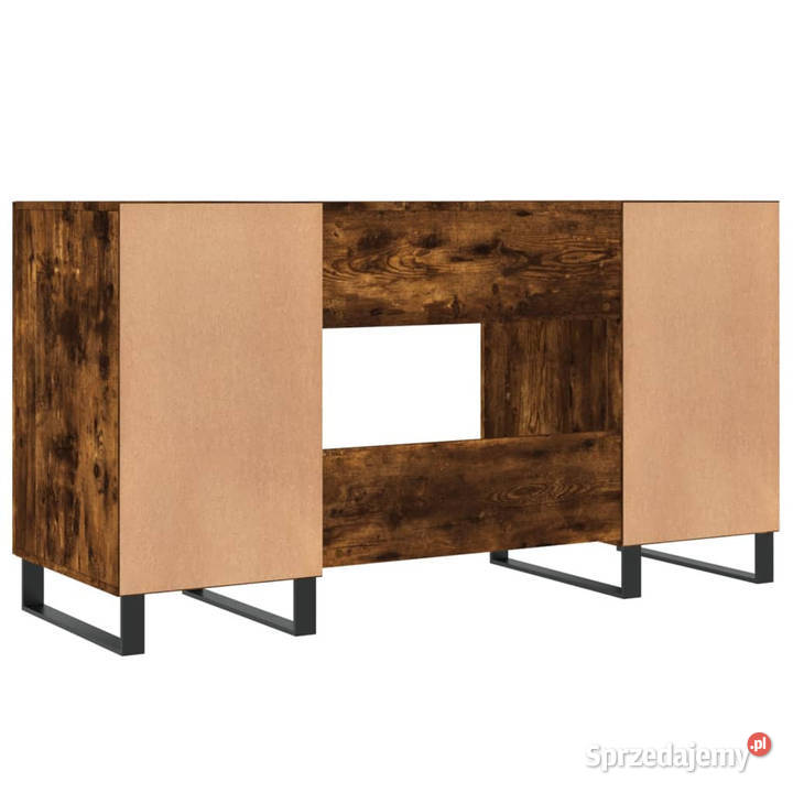 Biurko przydymiony dąb 140x50x75 materiał