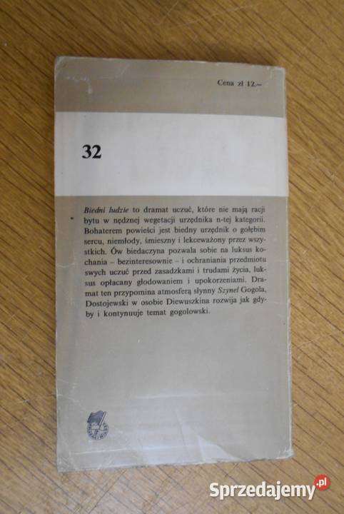 Fiodor Dostojewski Biedni ludzie miękka