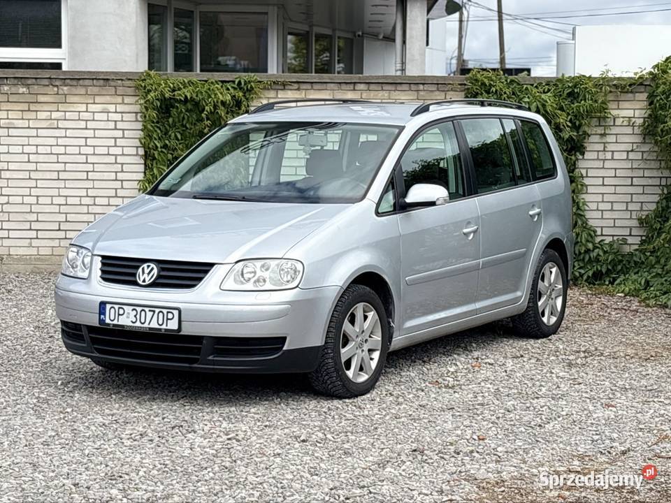 Volkswagen Touran 2005 16 Benzyna Manual 6 podgrzewane fotele mazowieckie Warszawa
